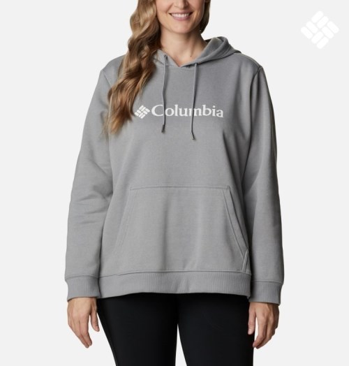 Columbia Logo Hettegensere Dame Grå | Plus Size 12069J